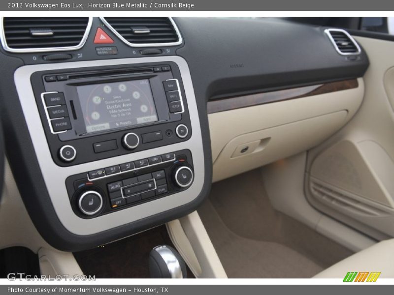 Horizon Blue Metallic / Cornsilk Beige 2012 Volkswagen Eos Lux
