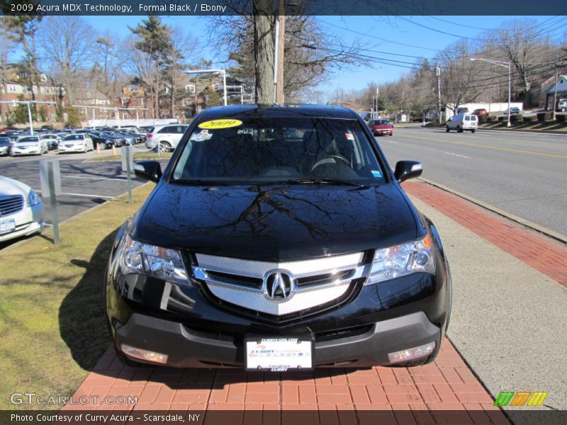 Formal Black / Ebony 2009 Acura MDX Technology