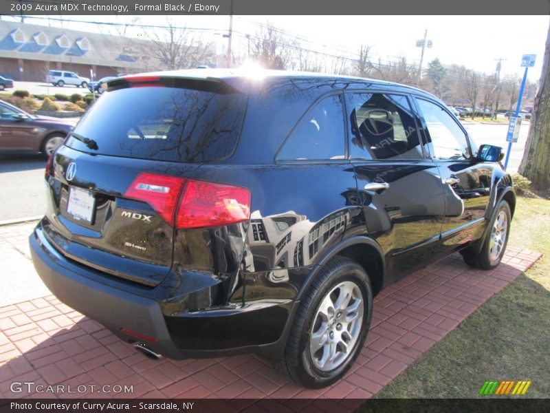 Formal Black / Ebony 2009 Acura MDX Technology
