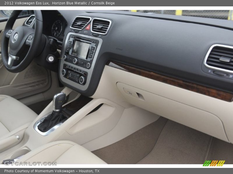 Horizon Blue Metallic / Cornsilk Beige 2012 Volkswagen Eos Lux
