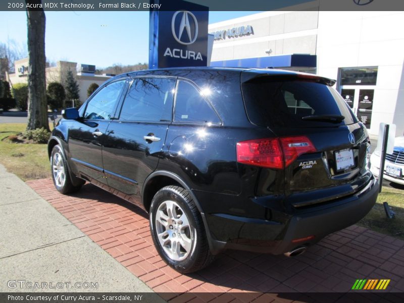 Formal Black / Ebony 2009 Acura MDX Technology