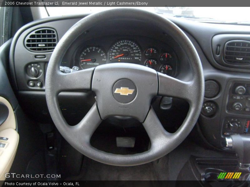 Emerald Jewel Metallic / Light Cashmere/Ebony 2006 Chevrolet TrailBlazer LS