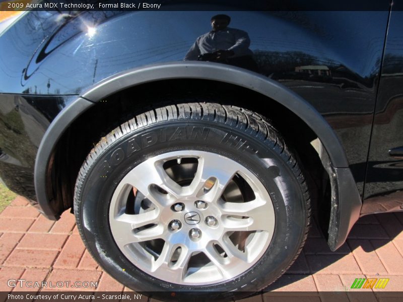Formal Black / Ebony 2009 Acura MDX Technology