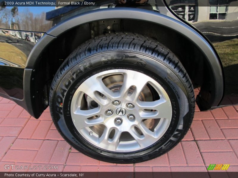 Formal Black / Ebony 2009 Acura MDX Technology