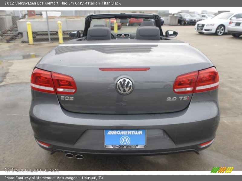Indium Gray Metallic / Titan Black 2012 Volkswagen Eos Komfort