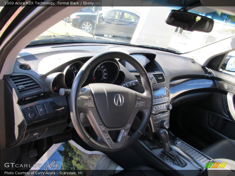 Formal Black / Ebony 2009 Acura MDX Technology