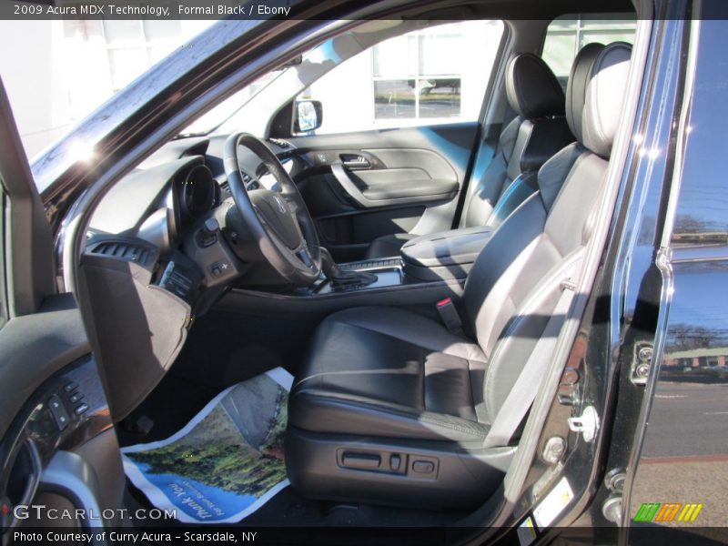 Formal Black / Ebony 2009 Acura MDX Technology