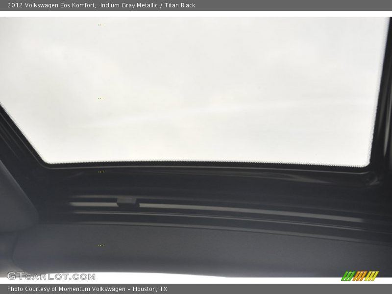 Indium Gray Metallic / Titan Black 2012 Volkswagen Eos Komfort