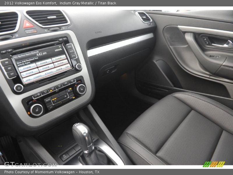 Indium Gray Metallic / Titan Black 2012 Volkswagen Eos Komfort