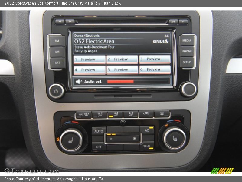 Indium Gray Metallic / Titan Black 2012 Volkswagen Eos Komfort