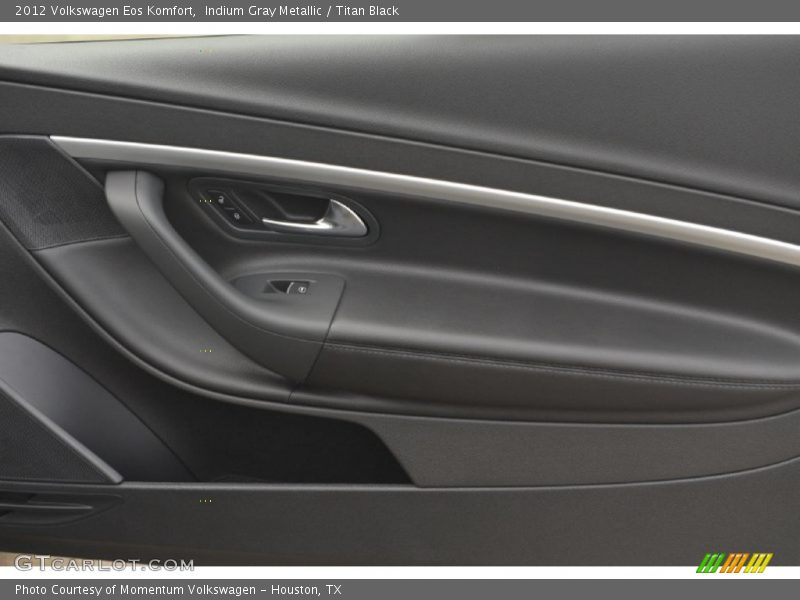 Indium Gray Metallic / Titan Black 2012 Volkswagen Eos Komfort