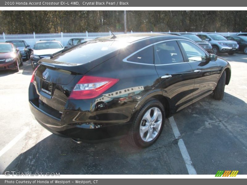 Crystal Black Pearl / Black 2010 Honda Accord Crosstour EX-L 4WD