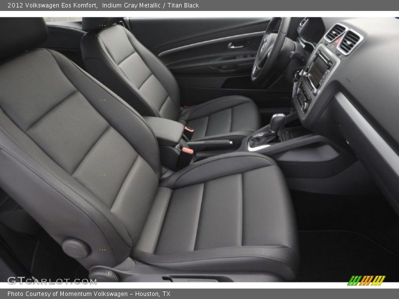 Indium Gray Metallic / Titan Black 2012 Volkswagen Eos Komfort