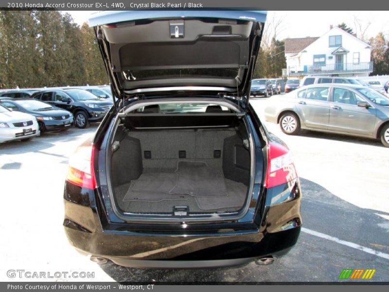 Crystal Black Pearl / Black 2010 Honda Accord Crosstour EX-L 4WD