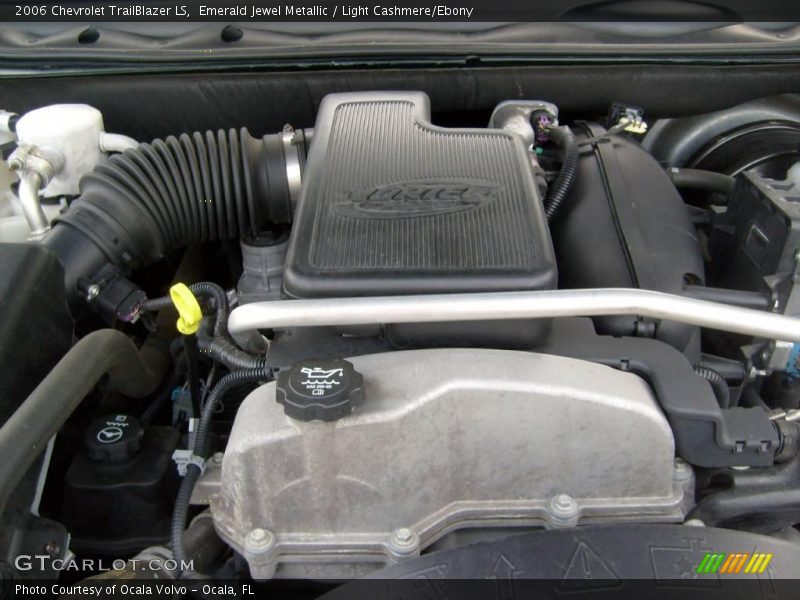 Emerald Jewel Metallic / Light Cashmere/Ebony 2006 Chevrolet TrailBlazer LS
