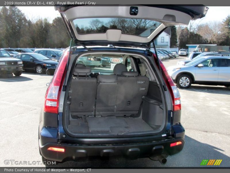 Royal Blue Pearl / Gray 2009 Honda CR-V EX-L 4WD