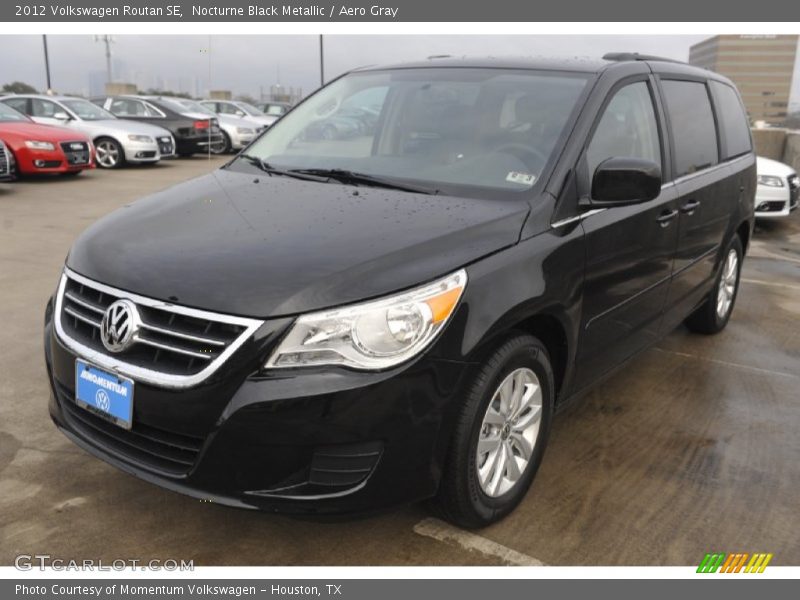 Nocturne Black Metallic / Aero Gray 2012 Volkswagen Routan SE