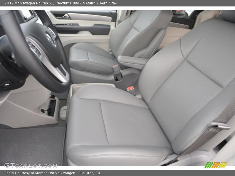 Nocturne Black Metallic / Aero Gray 2012 Volkswagen Routan SE