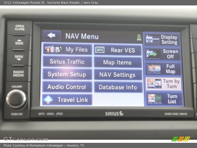 Nocturne Black Metallic / Aero Gray 2012 Volkswagen Routan SE
