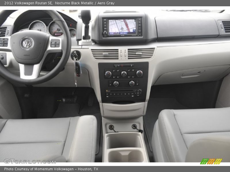 Nocturne Black Metallic / Aero Gray 2012 Volkswagen Routan SE