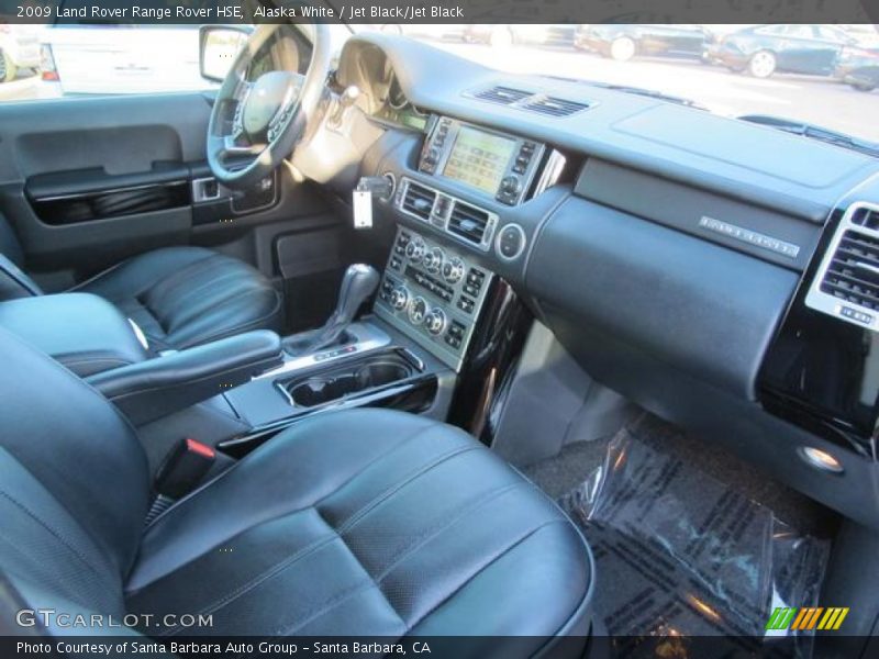 Alaska White / Jet Black/Jet Black 2009 Land Rover Range Rover HSE