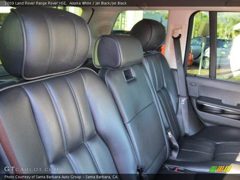 Alaska White / Jet Black/Jet Black 2009 Land Rover Range Rover HSE