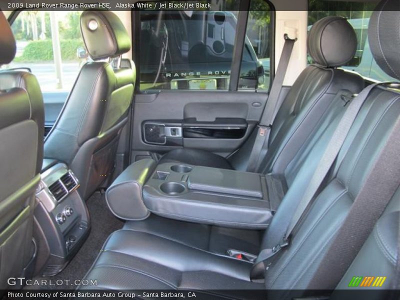 Alaska White / Jet Black/Jet Black 2009 Land Rover Range Rover HSE