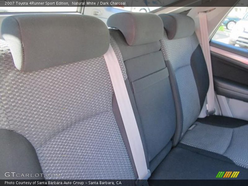 Natural White / Dark Charcoal 2007 Toyota 4Runner Sport Edition