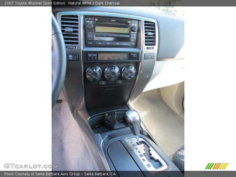 Natural White / Dark Charcoal 2007 Toyota 4Runner Sport Edition