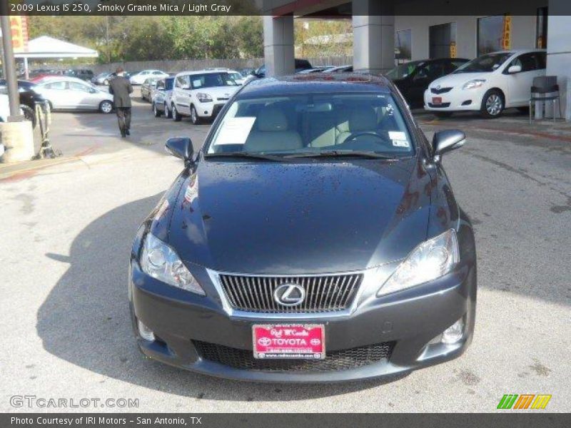Smoky Granite Mica / Light Gray 2009 Lexus IS 250