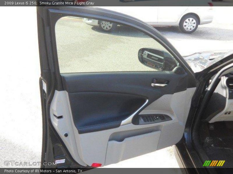 Smoky Granite Mica / Light Gray 2009 Lexus IS 250
