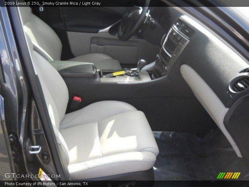 Smoky Granite Mica / Light Gray 2009 Lexus IS 250