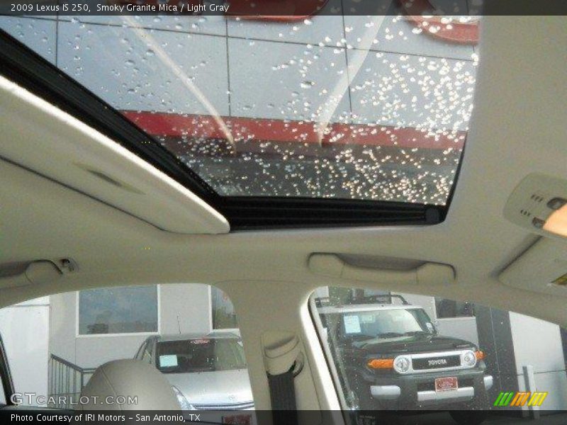 Smoky Granite Mica / Light Gray 2009 Lexus IS 250