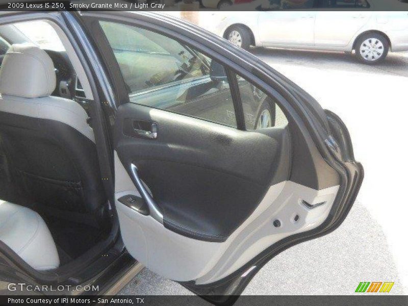 Smoky Granite Mica / Light Gray 2009 Lexus IS 250