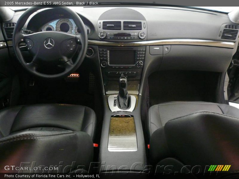 Black / Black 2005 Mercedes-Benz E 55 AMG Sedan