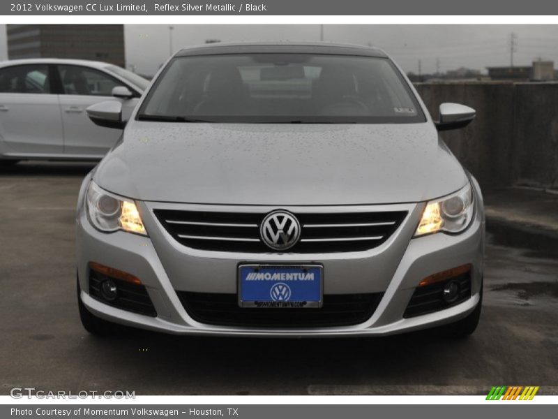 Reflex Silver Metallic / Black 2012 Volkswagen CC Lux Limited