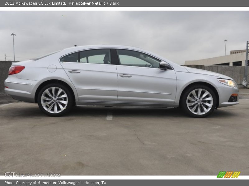 Reflex Silver Metallic / Black 2012 Volkswagen CC Lux Limited