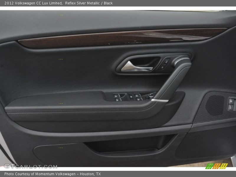 Reflex Silver Metallic / Black 2012 Volkswagen CC Lux Limited