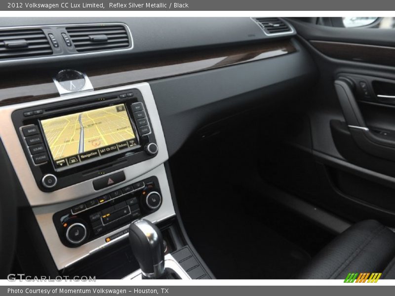 Reflex Silver Metallic / Black 2012 Volkswagen CC Lux Limited