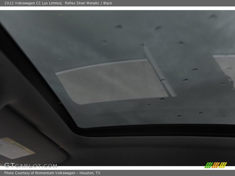 Reflex Silver Metallic / Black 2012 Volkswagen CC Lux Limited