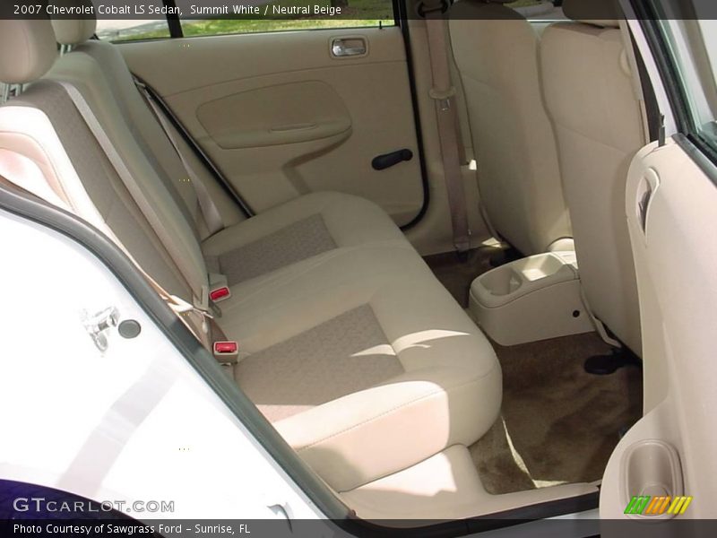 Summit White / Neutral Beige 2007 Chevrolet Cobalt LS Sedan
