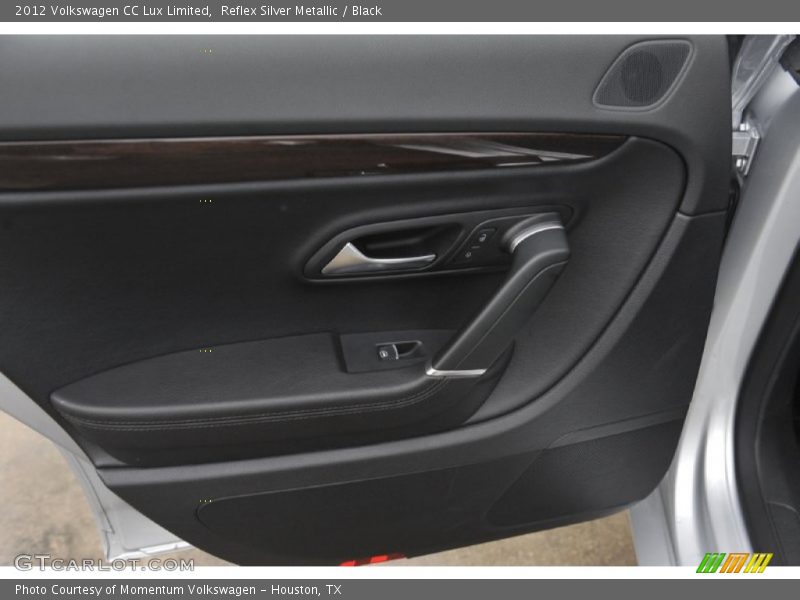 Reflex Silver Metallic / Black 2012 Volkswagen CC Lux Limited