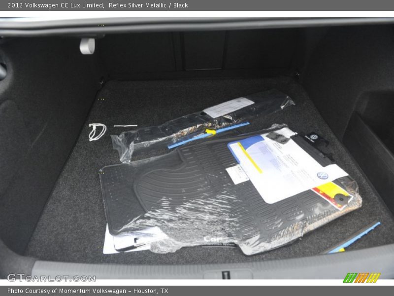 Reflex Silver Metallic / Black 2012 Volkswagen CC Lux Limited