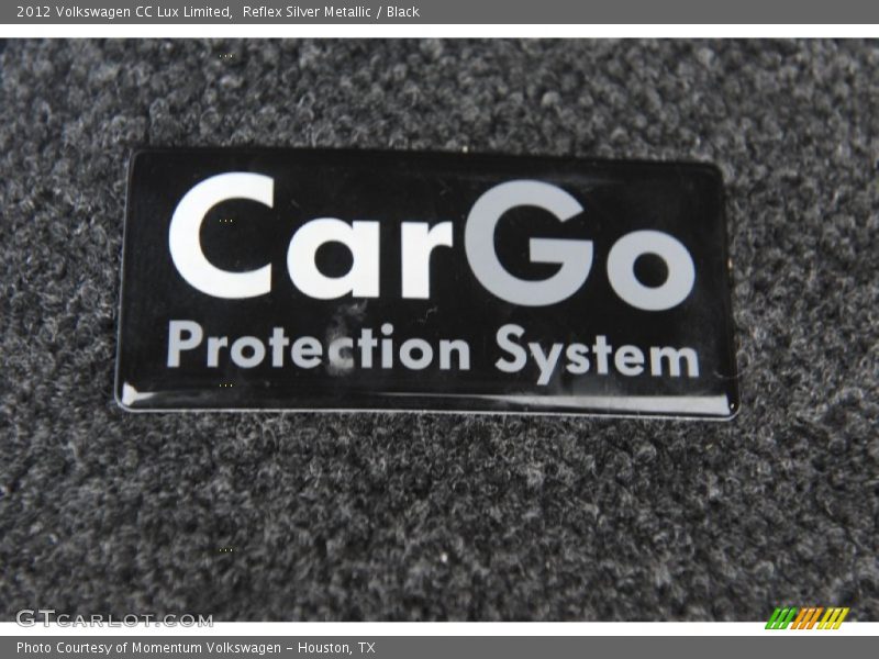Reflex Silver Metallic / Black 2012 Volkswagen CC Lux Limited