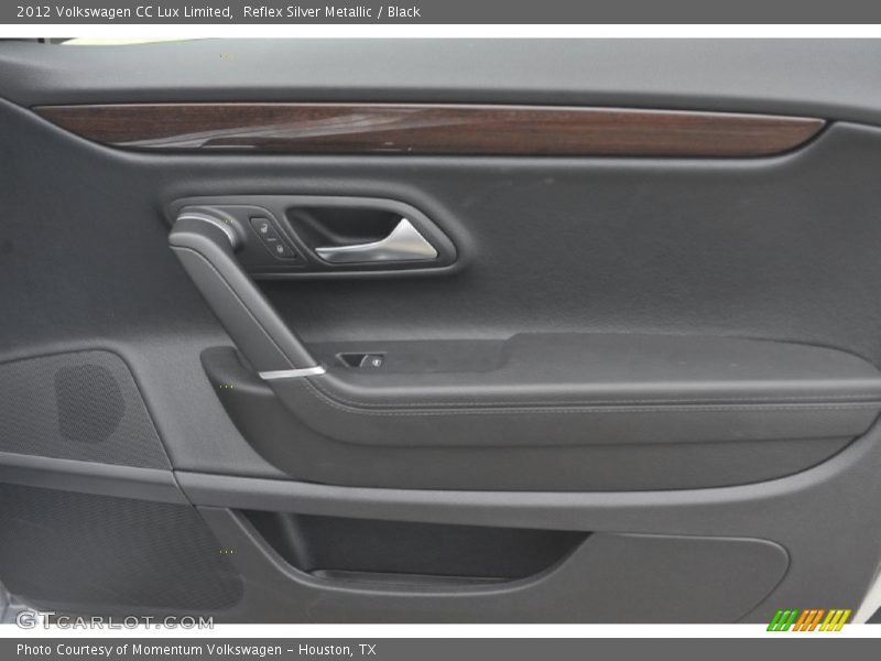 Reflex Silver Metallic / Black 2012 Volkswagen CC Lux Limited