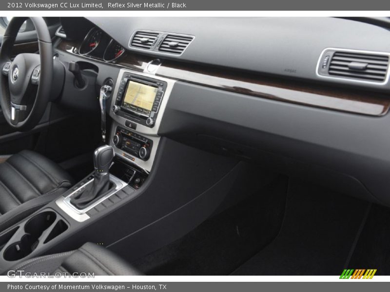 Reflex Silver Metallic / Black 2012 Volkswagen CC Lux Limited