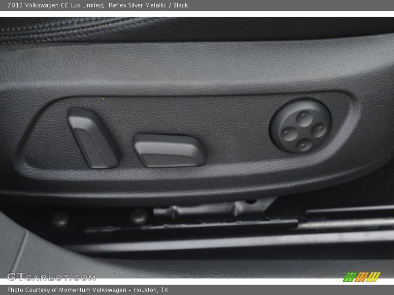 Reflex Silver Metallic / Black 2012 Volkswagen CC Lux Limited