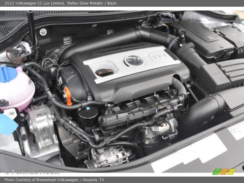 Reflex Silver Metallic / Black 2012 Volkswagen CC Lux Limited