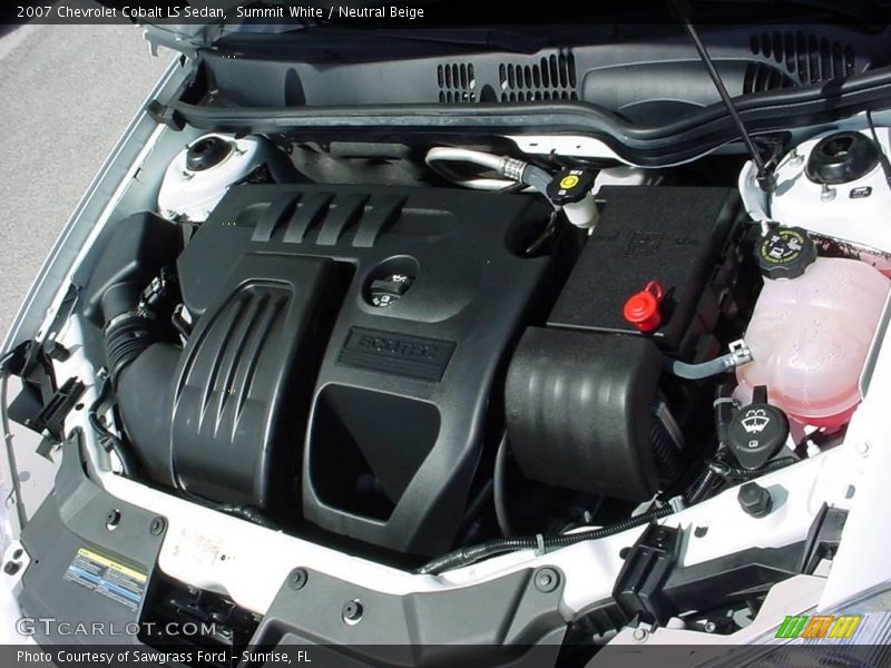 Summit White / Neutral Beige 2007 Chevrolet Cobalt LS Sedan