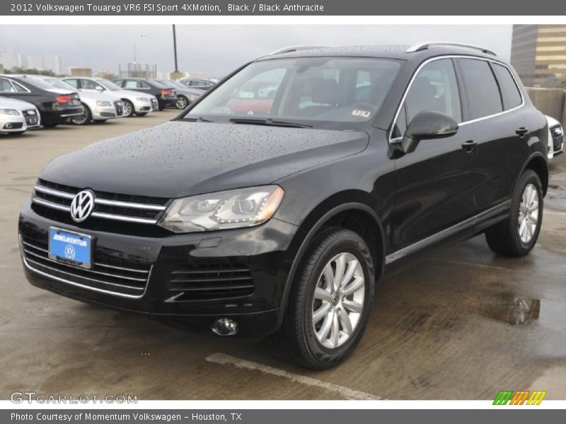 Black / Black Anthracite 2012 Volkswagen Touareg VR6 FSI Sport 4XMotion